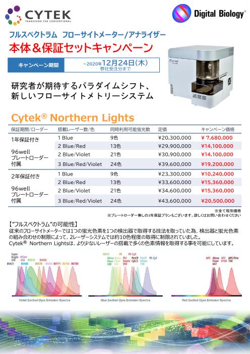 Cytek NL 本体&保証セットキャンペーン画像